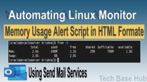 Linux Monitor Memory Usage Script