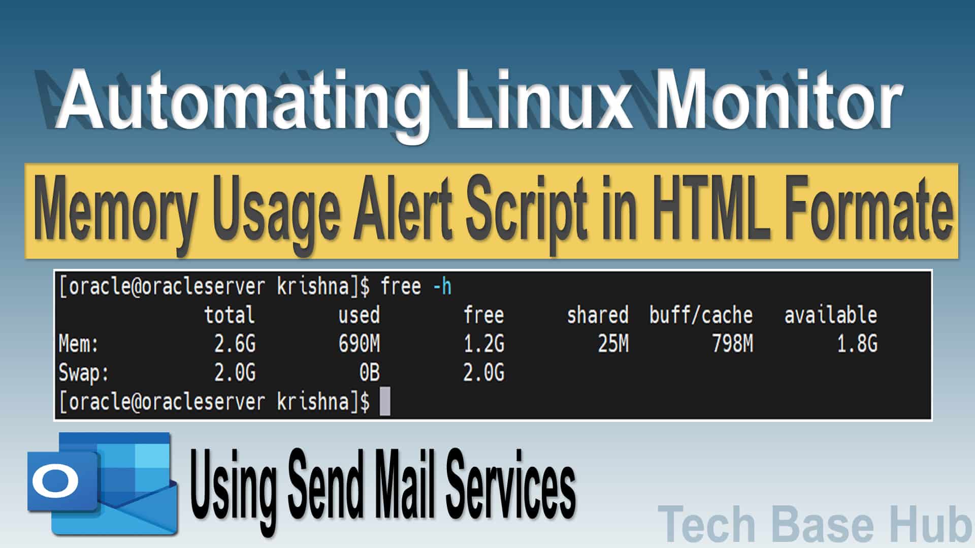 Linux Monitor Memory Usage Script