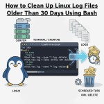 Easily Automatically Delete Linux Log Files Older Than 30 Days Using a Bash Script
