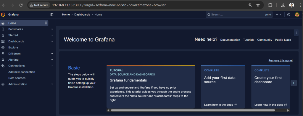 Installing Grafana