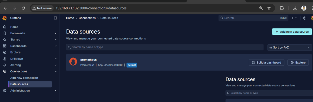 Add Prometheus as a data source