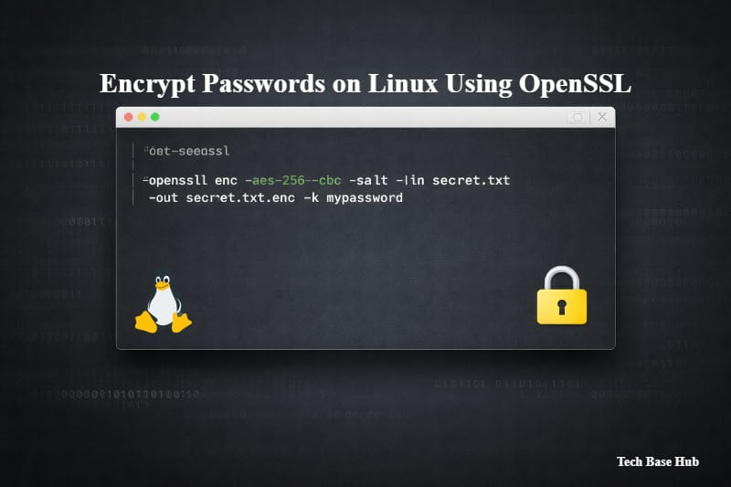 Encrypt Passwords on Linux Using OpenSSL in 2026: The Ultimate Secure Guide